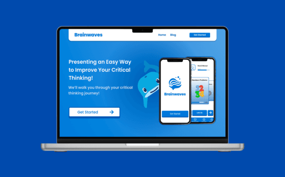 brainwaves marketing landing page